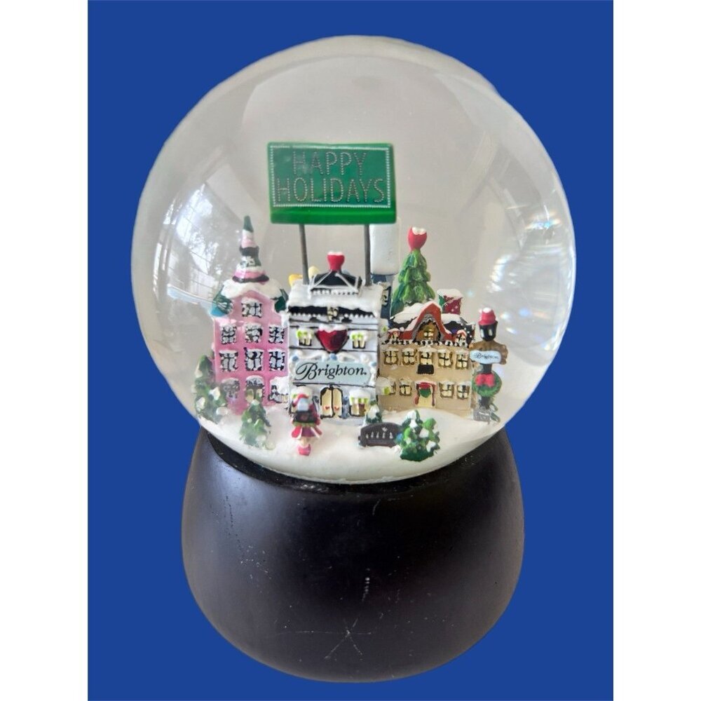 Brighton Musical Snow Globe, “Let It Snow” Great Details